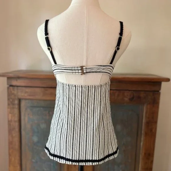 Vintage Betsey Johnson Parosol Tankini Swim Top